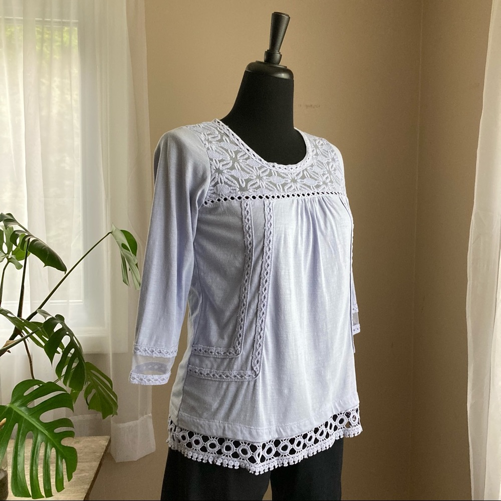 Architect 3/4 length BoHo Top